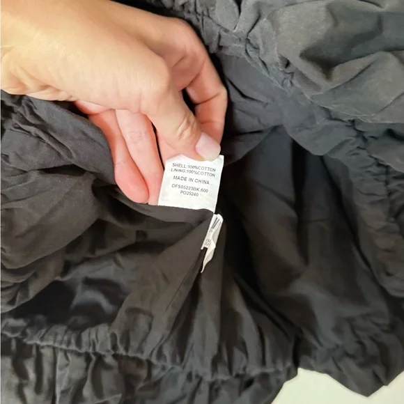 DISSH Mini Black Skirt Ruffled Elastic Waist Size 2-4 - Picture 7 of 8